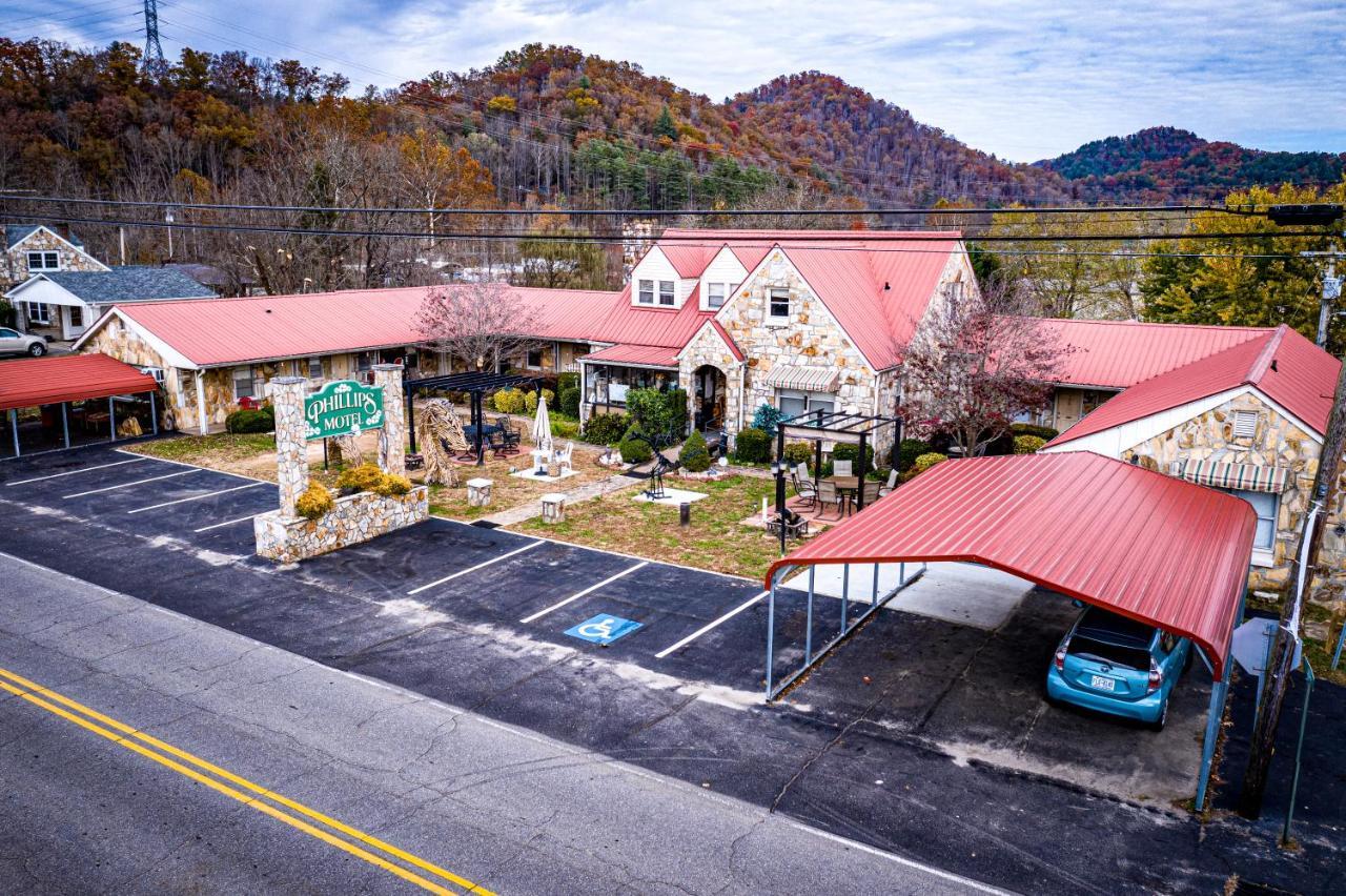 Phillips Historic Motel & Cottages Robbinsville Exterior foto